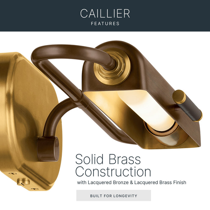 Kichler - 52818LBZ - LED Picture Light - Caillier - Lacquered Bronze