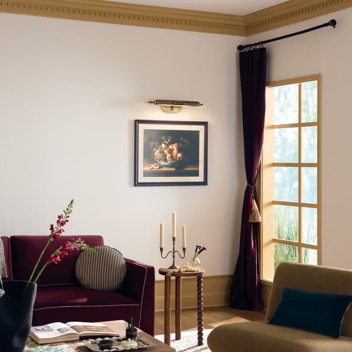 Kichler - 52818LBZ - LED Picture Light - Caillier - Lacquered Bronze