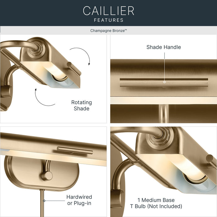 Kichler - 52819CPZ - LED Picture Light - Caillier - Champagne Bronze