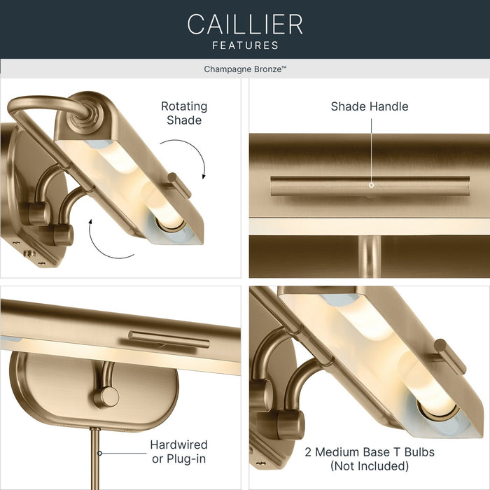 Kichler - 52820CPZ - LED Picture Light - Caillier - Champagne Bronze