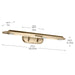 Kichler - 52821CPZ - LED Picture Light - Caillier - Champagne Bronze