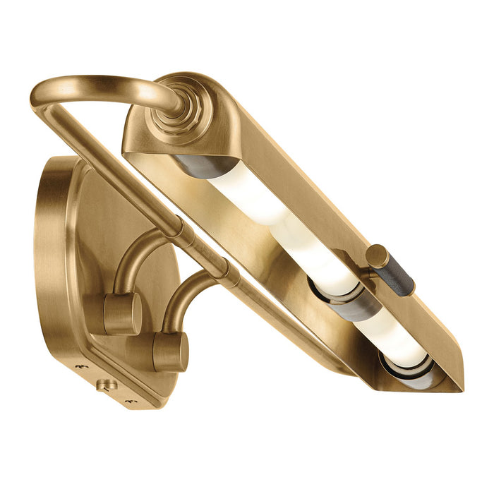 Kichler - 52821LBR - LED Picture Light - Caillier - Lacquered Brass