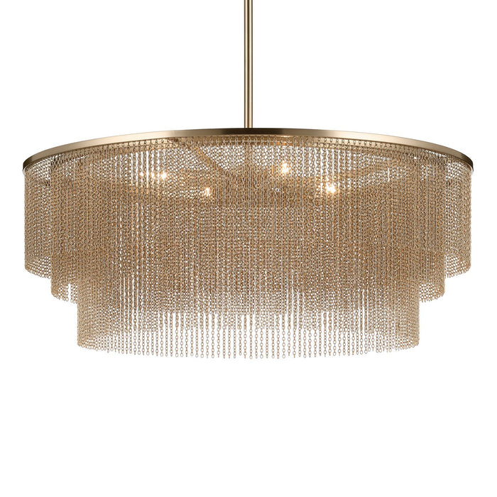 Kichler - 52823CPZ - Four Light Chandelier - Khaite - Champagne Bronze