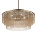 Kichler - 52823CPZ - Four Light Chandelier - Khaite - Champagne Bronze