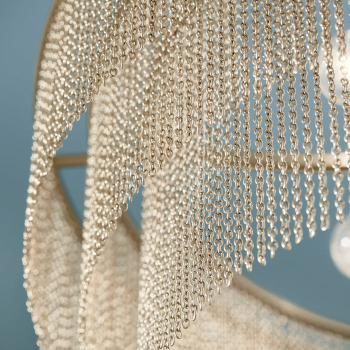 Kichler - 52823CPZ - Four Light Chandelier - Khaite - Champagne Bronze