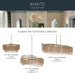 Kichler - 52823CPZ - Four Light Chandelier - Khaite - Champagne Bronze