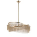 Kichler - 52824CPZ - Six Light Chandelier - Khaite - Champagne Bronze