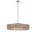 Kichler - 52824CPZ - Six Light Chandelier - Khaite - Champagne Bronze