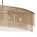 Kichler - 52825CPZ - Five Light Linear Chandelier - Khaite - Champagne Bronze