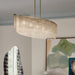 Kichler - 52825CPZ - Five Light Linear Chandelier - Khaite - Champagne Bronze