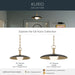 Kichler - 52835BK - LED Pendant - Kurio - Black