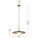 Kichler - 52835LBZ - LED Pendant - Kurio - Lacquered Bronze