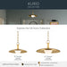 Kichler - 52835LBR - LED Pendant - Kurio - Lacquered Brass