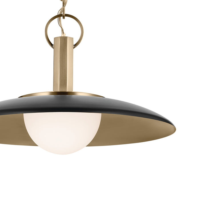 Kichler - 52834BK - LED Pendant - Kurio - Black