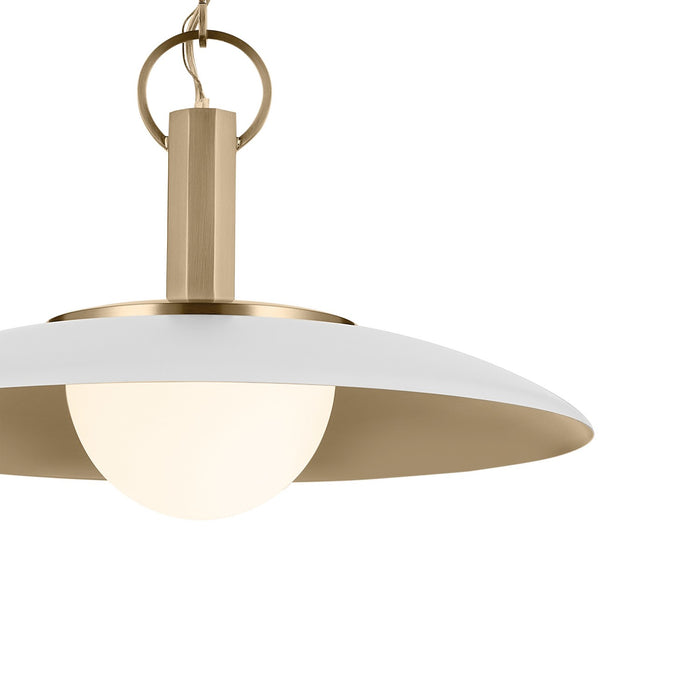 Kichler - 52834WH - LED Pendant - Kurio - White