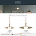 Kichler - 52834WH - LED Pendant - Kurio - White