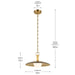 Kichler - 52834LBZ - LED Pendant - Kurio - Lacquered Bronze