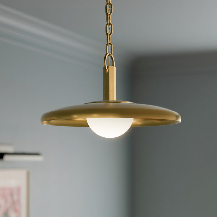 Kichler - 52834LBR - LED Pendant - Kurio - Lacquered Brass