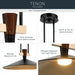 Kichler - 52833BKLED - LED Pendant - Tenon - Black