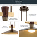 Kichler - 52833LBZLED - LED Pendant - Tenon - Lacquered Bronze
