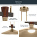Kichler - 52833CPZLED - LED Pendant - Tenon - Champagne Bronze