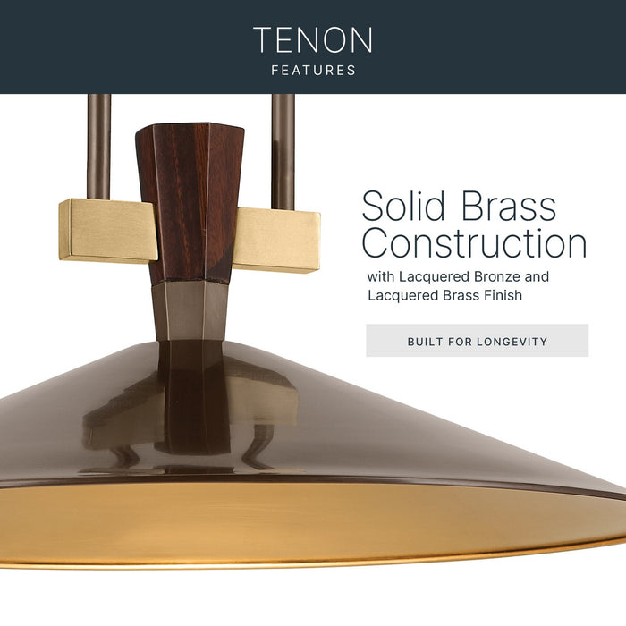 Kichler - 52832LBZLED - LED Pendant - Tenon - Lacquered Bronze