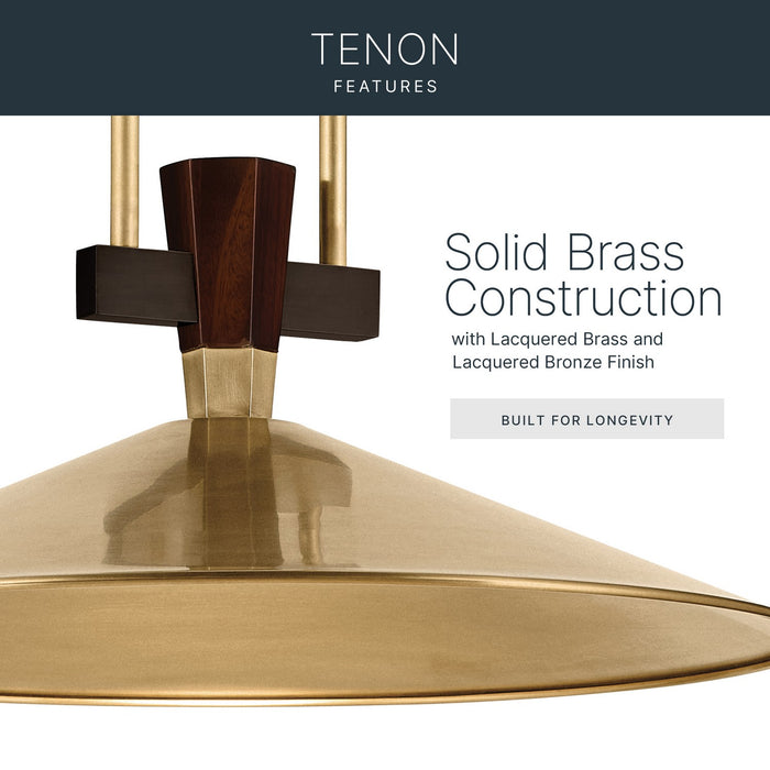 Kichler - 52832LBRLED - LED Pendant - Tenon - Lacquered Brass