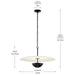 Kichler - 52829BKLED - LED Pendant - Mikale - Black