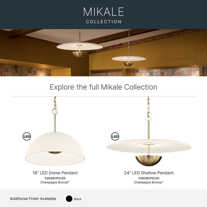 Kichler - 52829CPZLED - LED Pendant - Mikale - Champagne Bronze