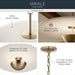 Kichler - 52829CPZLED - LED Pendant - Mikale - Champagne Bronze