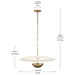 Kichler - 52829CPZLED - LED Pendant - Mikale - Champagne Bronze