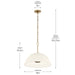 Kichler - 52828CPZLED - LED Pendant - Mikale - Champagne Bronze