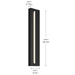 Kichler - 59170BKLED - LED Outdoor Wall Mount - Arik - Black