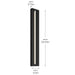 Kichler - 59171BKLED - LED Outdoor Wall Mount - Arik - Black