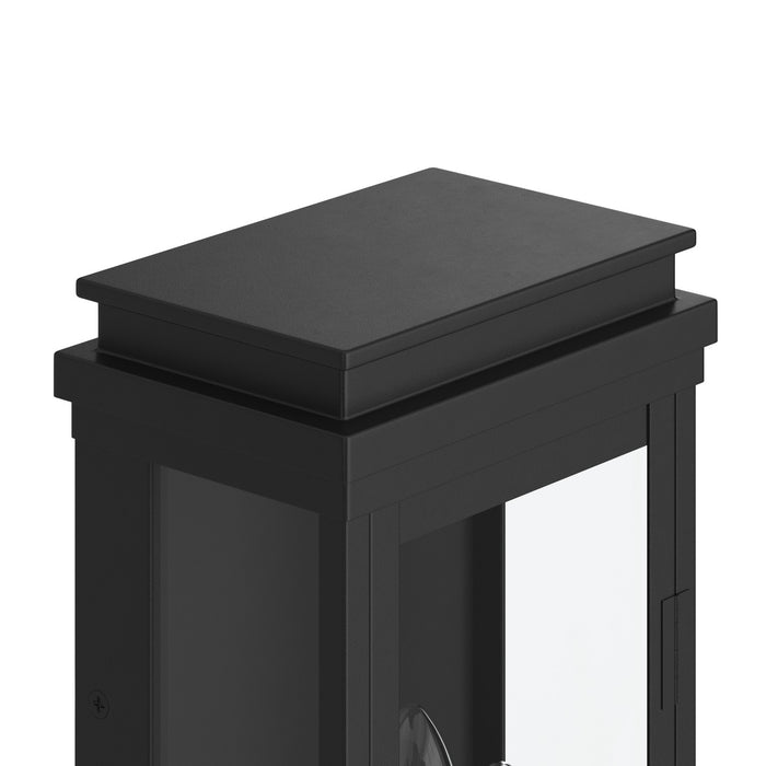 Kichler - 59163BK - Three Light Outdoor Wall Mount - Lundon - Black