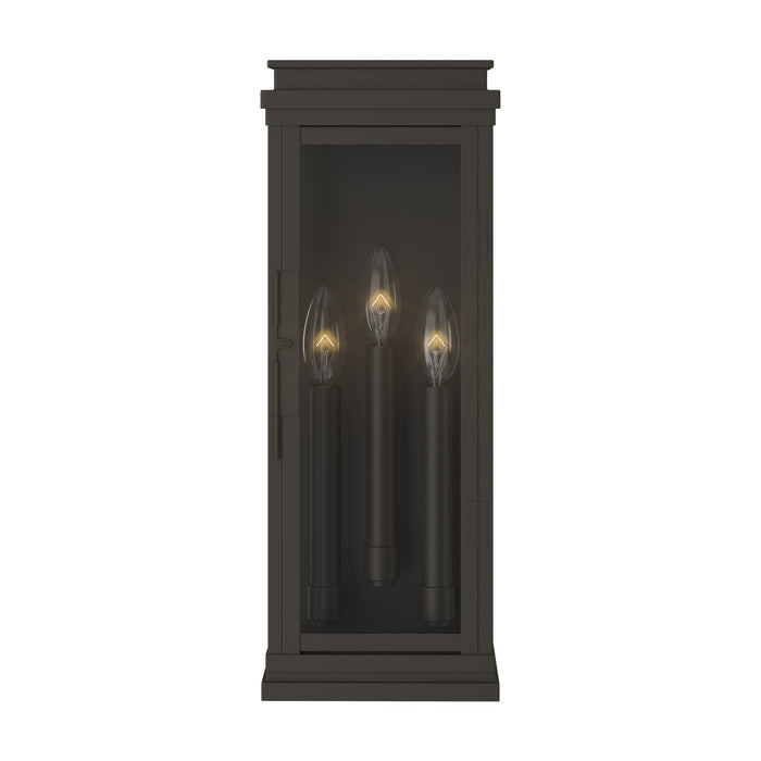 Kichler - 59163OZ - Three Light Outdoor Wall Mount - Lundon - Olde Bronze
