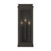 Kichler - 59163OZ - Three Light Outdoor Wall Mount - Lundon - Olde Bronze