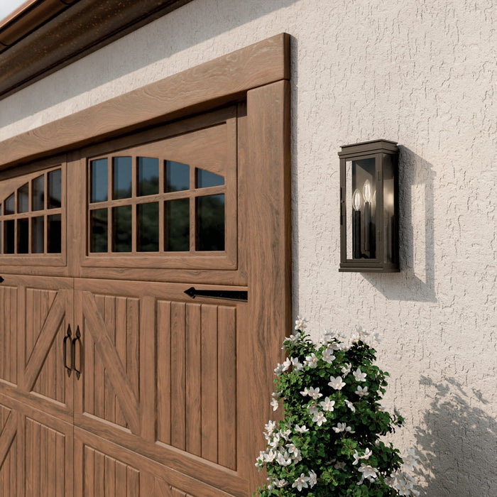 Kichler - 59163OZ - Three Light Outdoor Wall Mount - Lundon - Olde Bronze
