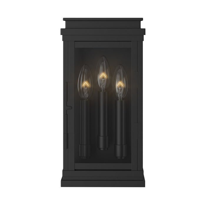 Kichler - 59162BK - Three Light Outdoor Wall Mount - Lundon - Black