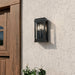 Kichler - 59162BK - Three Light Outdoor Wall Mount - Lundon - Black