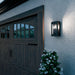 Kichler - 59162BK - Three Light Outdoor Wall Mount - Lundon - Black