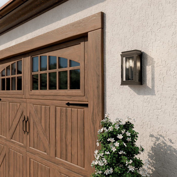 Kichler - 59162OZ - Three Light Outdoor Wall Mount - Lundon - Olde Bronze