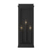 Kichler - 59164BK - Three Light Outdoor Wall Mount - Lundon - Black