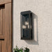Kichler - 59164BK - Three Light Outdoor Wall Mount - Lundon - Black