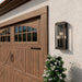 Kichler - 59164OZ - Three Light Outdoor Wall Mount - Lundon - Olde Bronze