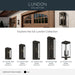 Kichler - 59164OZ - Three Light Outdoor Wall Mount - Lundon - Olde Bronze