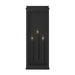 Kichler - 59165BK - Three Light Outdoor Wall Mount - Lundon - Black