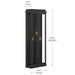 Kichler - 59165BK - Three Light Outdoor Wall Mount - Lundon - Black
