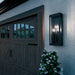 Kichler - 59165BK - Three Light Outdoor Wall Mount - Lundon - Black