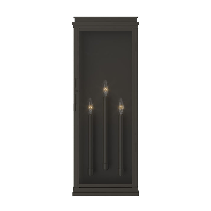 Kichler - 59165OZ - Three Light Outdoor Wall Mount - Lundon - Olde Bronze